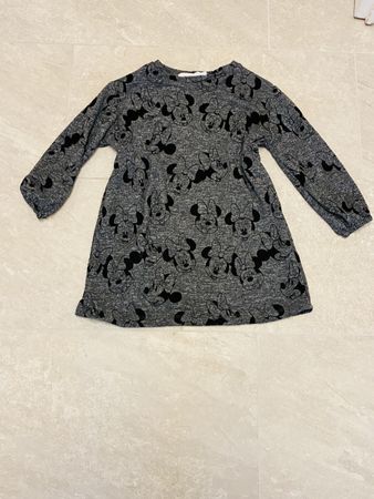 Zara Kleid mit Minnie Maus Print, Gr. 110, Top Zustand!