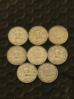 8 x 1/2 Franken 1941  sehr Rar