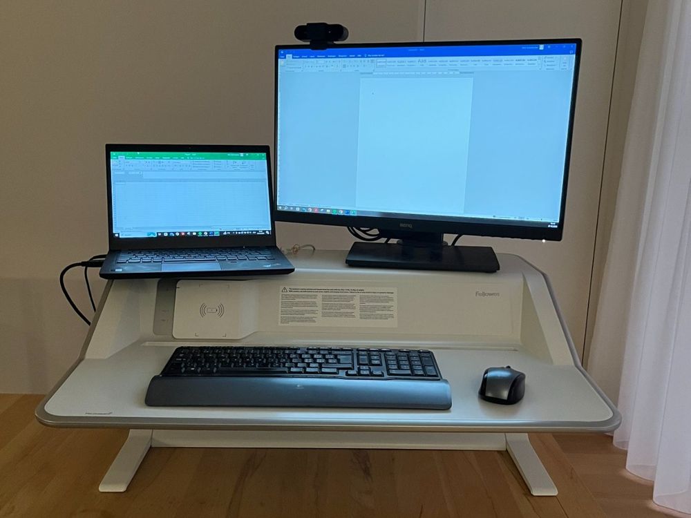 Fellowes Lotus DX Sitz-Steh Workstation (Gebraucht) in Uster für CHF 11 ...
