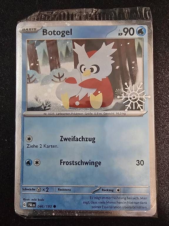 Pokémon Carte collezionabili: Pokemon Botogel 046/193 Snowflake sealed – Nuovo e nell'imballaggio originale da Regensdorf venduto da E-Smiley
