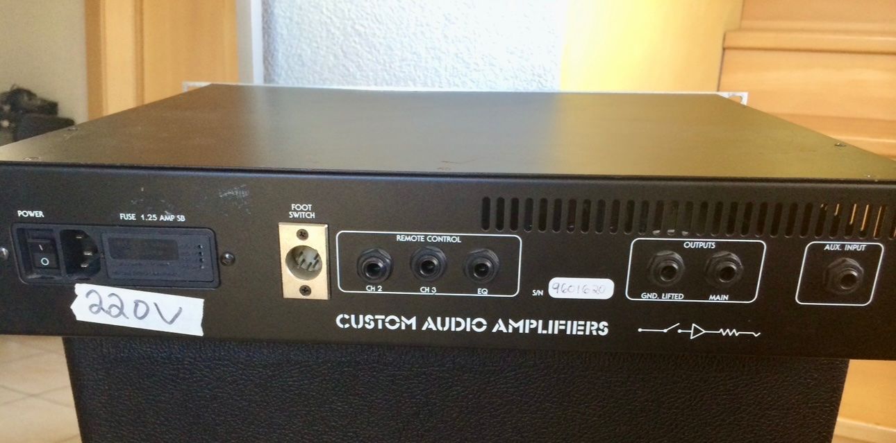 Amplificatori: Custom Audio Electronics CAE 3+ SE Tube Preamp Lukather RARE – Usato da Menznau venduto da baholino 3