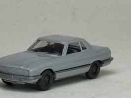 GB- Wiking Mercedes 350 Coupe silbergrau
