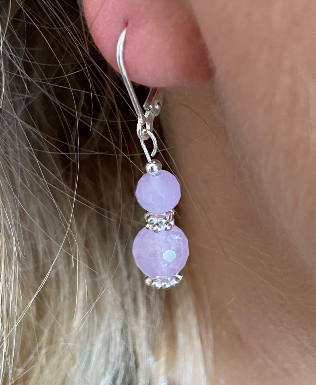 Orecchini pendenti & Orecchini a lobo: Silber Edelstein Ohrringe / Ohrhänger Lavendel Amethyst – Nuovo e nell'imballaggio originale da Zuzwil SG venduto da Lemliskat 5