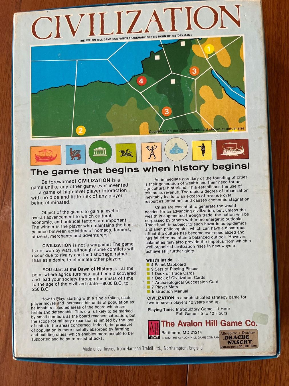 Giochi: Civilization von Avalon Hill – Nuovo (secondo la descrizione) da Bern venduto da Vineb 1