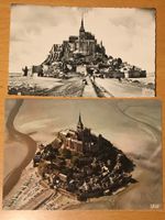 2x antike Postkarten Mont St. Michel (Frankreich) (vintage)