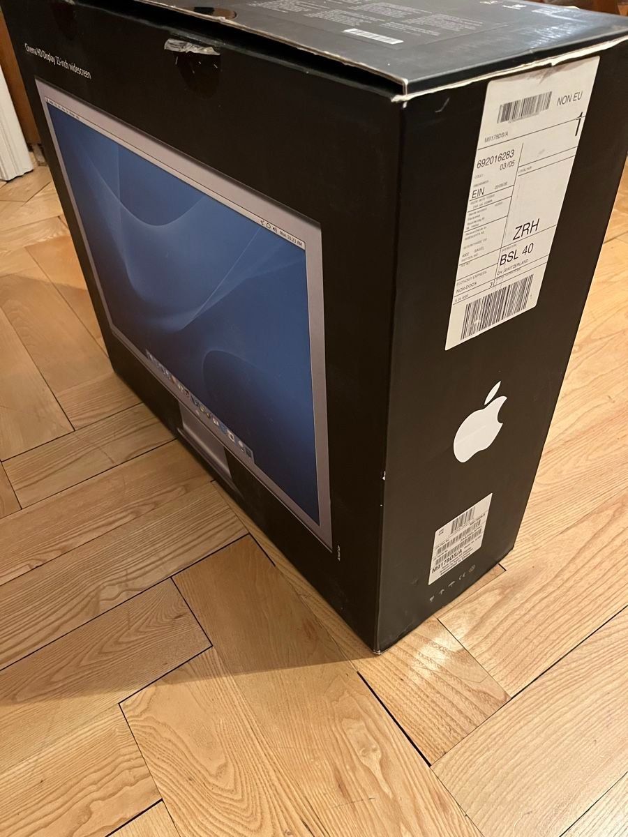 Apple Monitore: Apple Cinema HD Display 23", Originalverpackt! – Gebraucht aus Mülligen von vagos85 3
