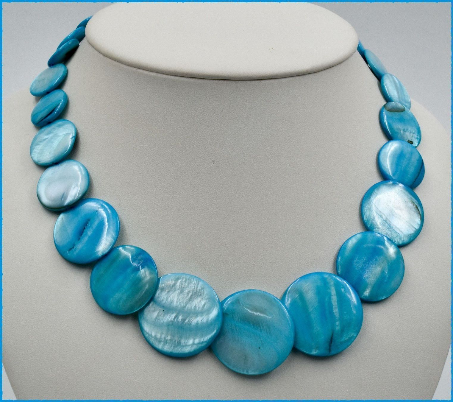 Catenine: ♛ Perlmutt Collier ca. 46 cm 925 Silber – Nuovo e nell'imballaggio originale da Oberglatt ZH venduto da Hot-Spot 1
