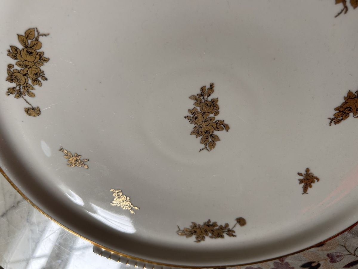 Piatti: Swiss Langenthal cake platter from the 1940s. – Nuovo (secondo la descrizione) da Biel/Bienne venduto da zit_v5yc 1
