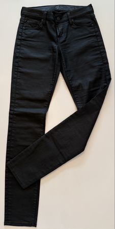 7 For All Mankind, The Skinny, Schwarz, Grösse 26 Jeans