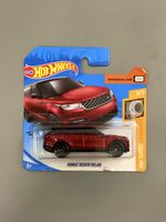 Hot Wheels Range Rover Velar, rot, neu in OVP, 1:64