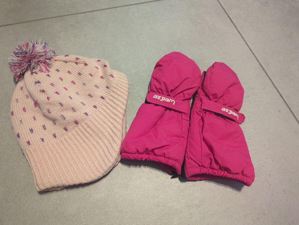 Hot Wheels Winter Set - Mütze & Handschuhe Für Jungen Mit Rennwagen Design