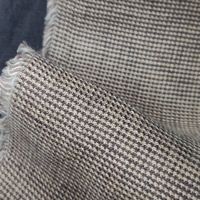Ital. Designer Leinen Stoff gewoben 1.50x1.50m pied de poule
