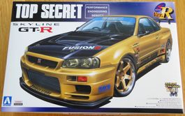 Aoshima Top Secret Nissan Skyline GT-R 1:24