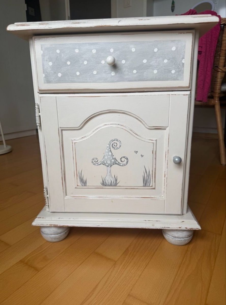 Comodini: Nachttischli Holz Shabby Chic – Usato da Langendorf venduto da cheyenne_04