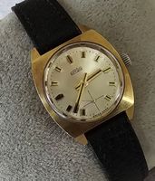 ARSA Handaufzug Vergoldet Swiss Made Elegante Damenuhr