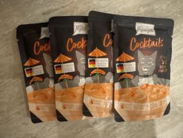 Mjamjam Cocktails Katzenfutter Rind 4 x 40g neu