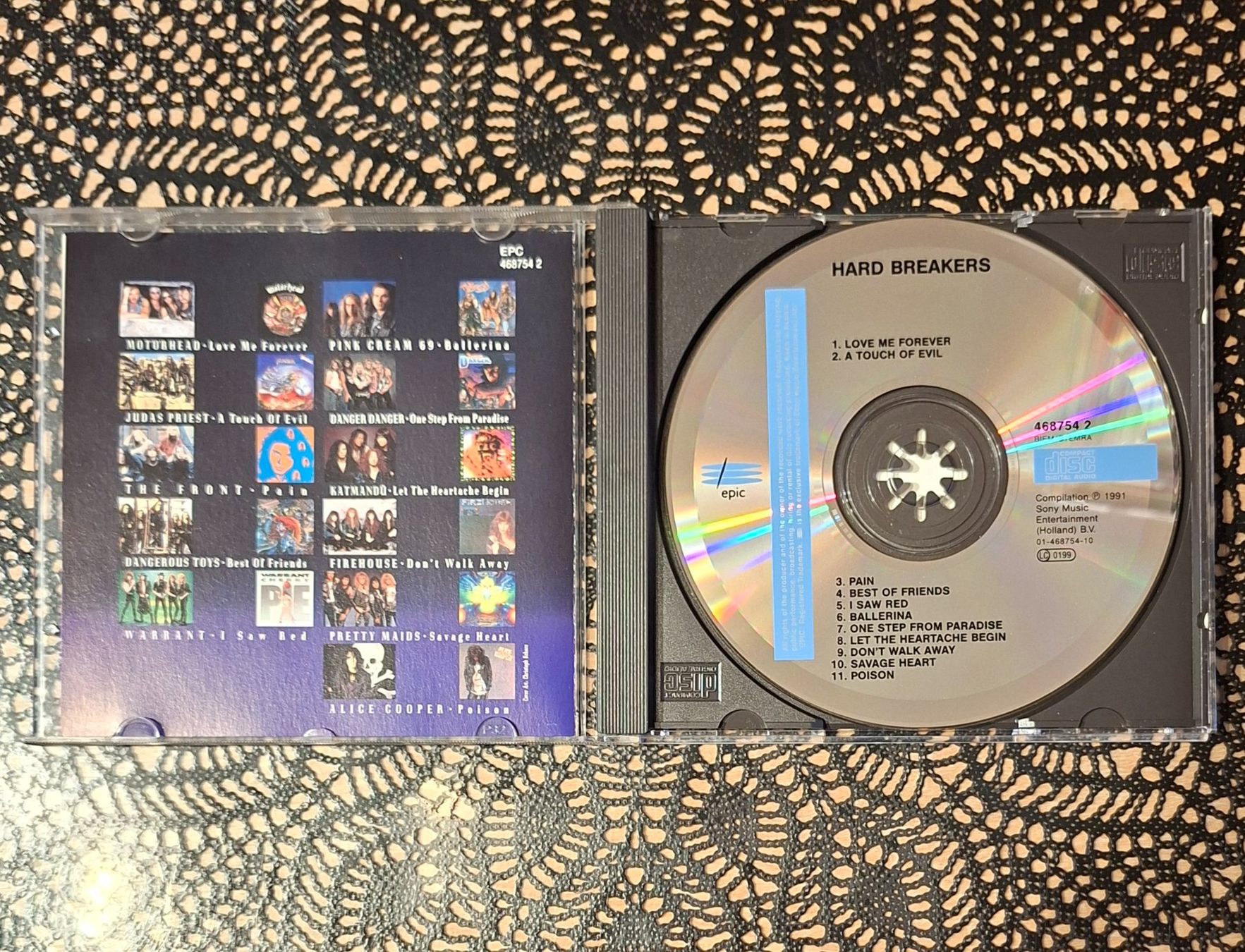 CD: Hard Breakers Vol.1 - Ballads & More, Rock Sampler 1991 – Usato da Schönenberg TG venduto da Gregolino76 2
