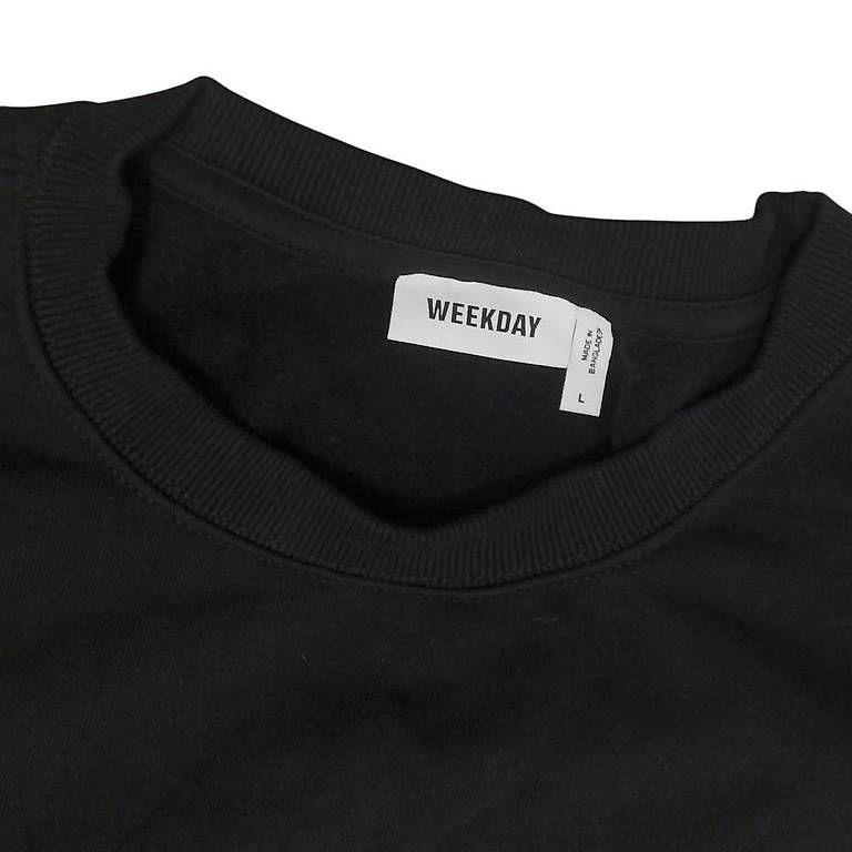 Weekday Maglioni & Felpe: Black Sweater – Usato da Zürich venduto da deflipper 1