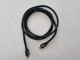 HDMI-Kabel 2m Gold Stecker