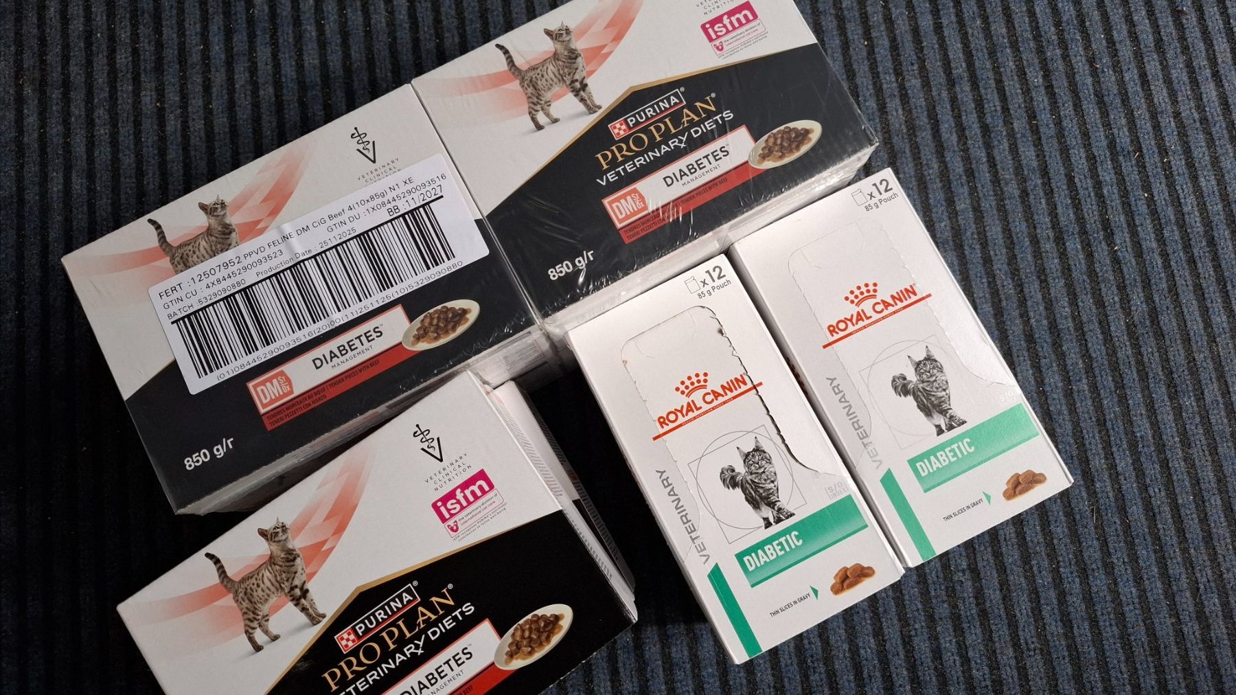 Mangimi: Diabetes Nass Katzenfutter Total 84 Portionen – Nuovo e nell'imballaggio originale da Unterlunkhofen venduto da Buetzu1
