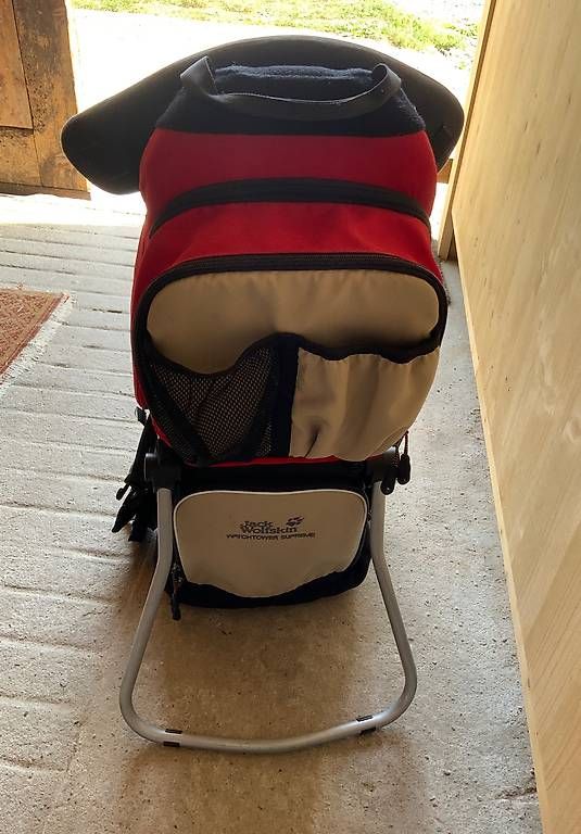 Jack Wolfskin Marsupi portabebè: Jack Wolfskin: Babytrage-Rucksack – Usato da Werdenberg venduto da MattiGrabs 1