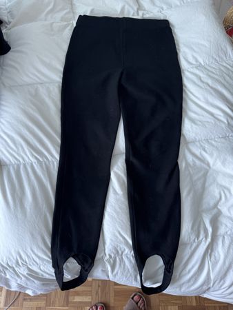 Legging Massimo Dutti noir avec étriers taille L