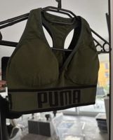 Brassière sport Puma kaki femme M
