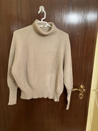 Annette Görtz Strickpullover Gr. M beige Rollkragen HerbstWi