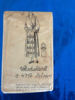 Schnittmuster um 1915 Kleid Kostüm Design Mode Antikes Kleid