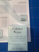Peptide Augencreme Collagen vegan, 2x 15ml / NEU 79.-