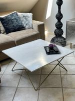 Table basse marbre et métal design