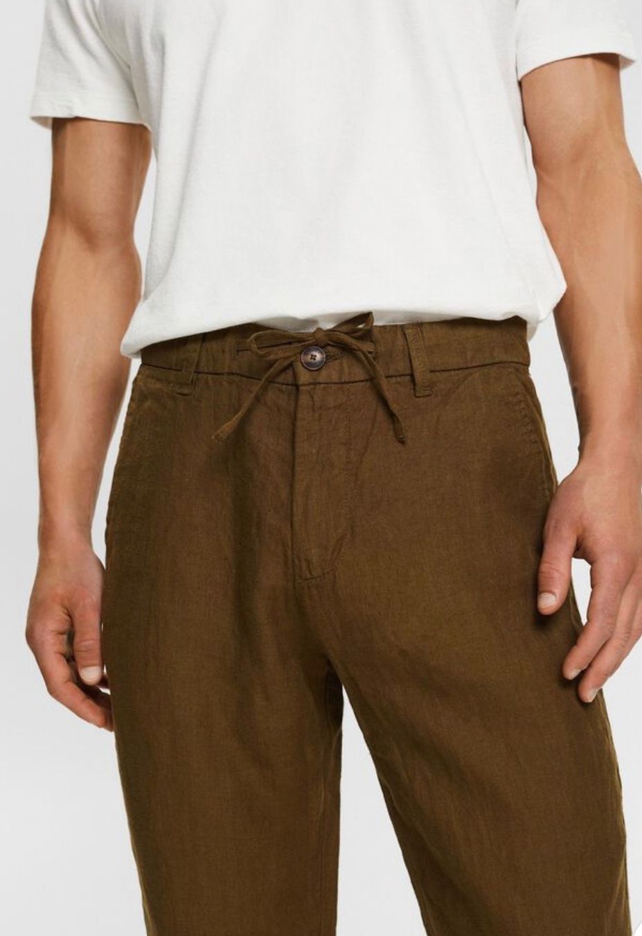 Esprit Pantaloni: Hose aus 100% Leinen 33/32 – Nuovo e nell'imballaggio originale da Wittenbach venduto da bes_k8vr 3
