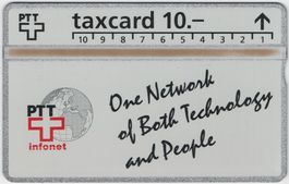 10.- Infonet (1. Auflage) - ungebrauchte Geschenk Taxcard