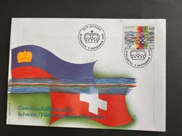 FDC Brief 1995 Sondermarken Philswiss Spezialcouvert (P884)