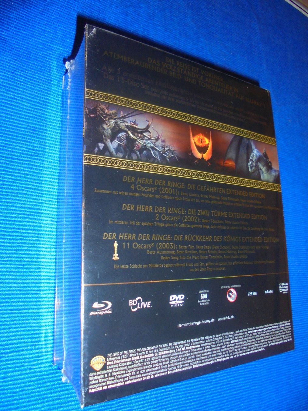 Alle DVDs: HERR der RINGE Extended Edition / MEGA RAR ! blu-ray – Neu und originalverpackt aus Wattenwil von Firebird1 9
