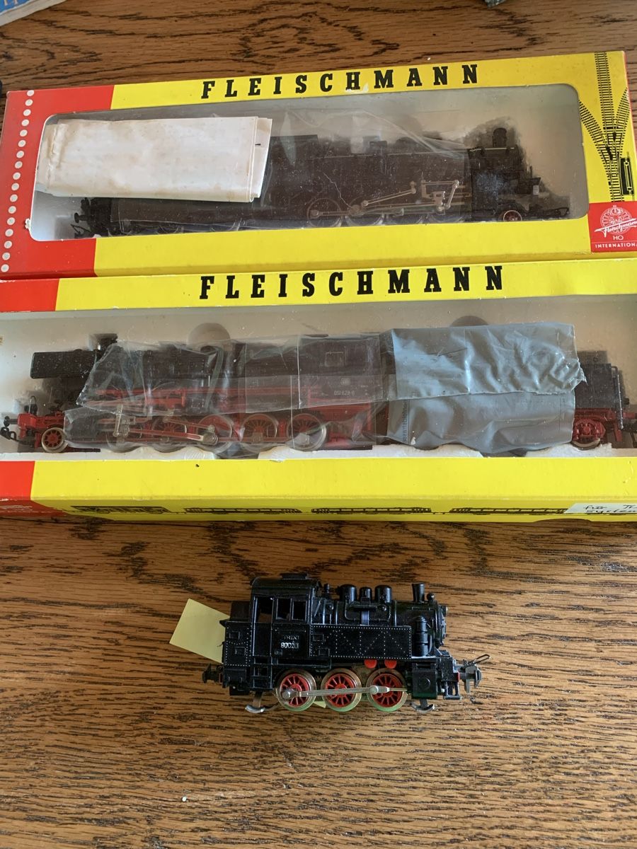 Trix Modellini di ferrovie: 3-Leiter Gleichstrom-Trix,3 Dampfloks, lnte23 – Usato da Winden venduto da EmilNeu