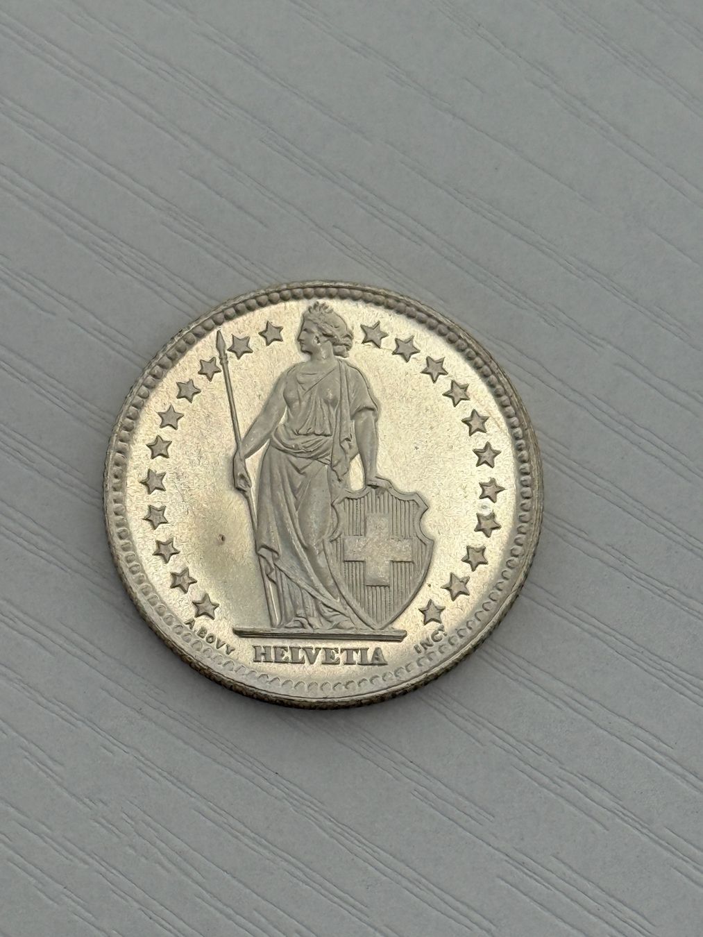 Tutti le monete: 2 Franken 1958  Stempelglanz – Nuovo (secondo la descrizione) da Wallisellen venduto da SWISS_SILVER1