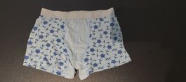 BAYKAR Boxer Shorts Unterhose Fussball Blau Grösse 3