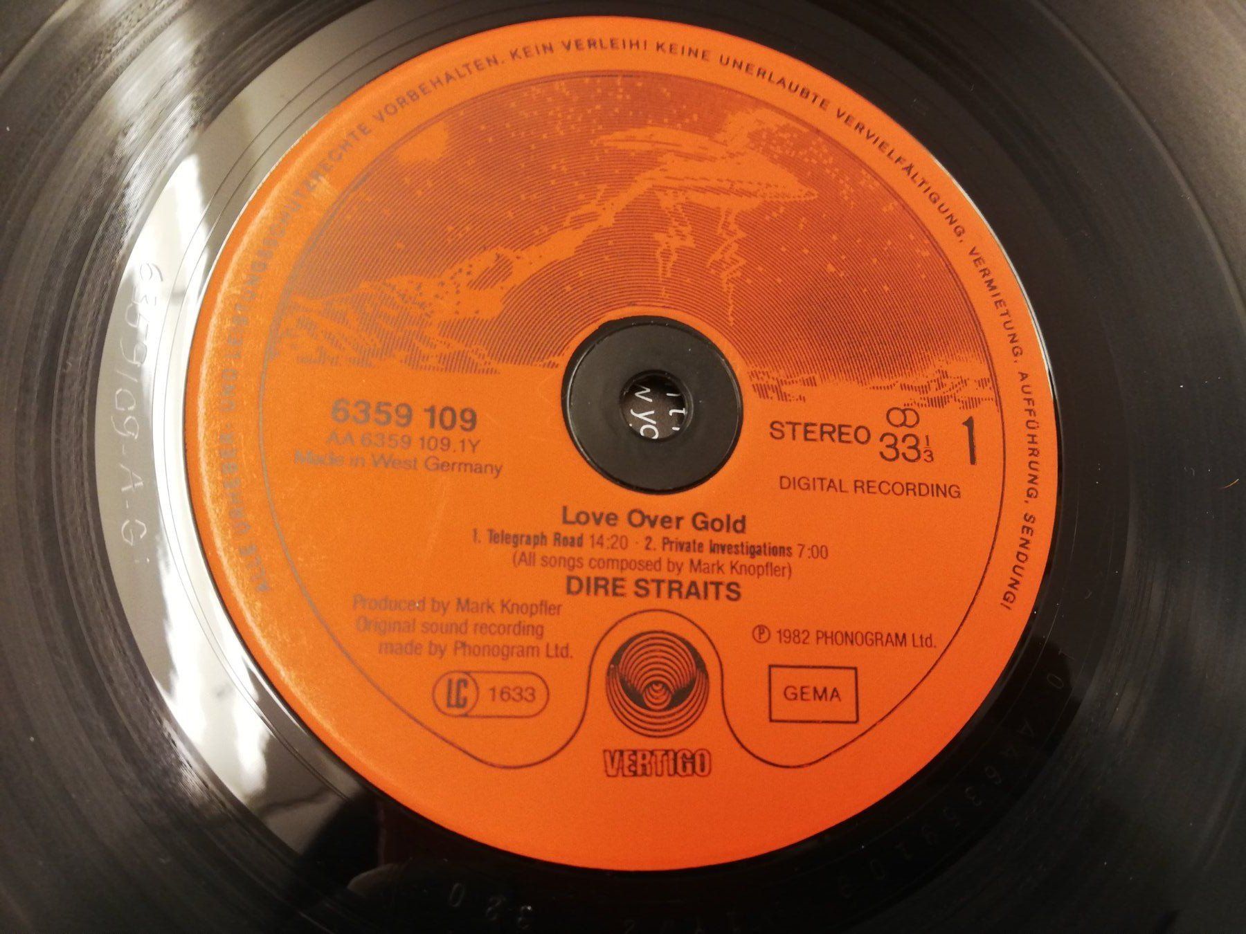 Dischi in vinile: DIRE STRAITS - LOVE OVER GOLD – Usato da Bern venduto da Vinylsound.ch 3