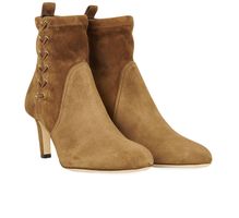Damen Jimmy Choo Mallory Stiefeletten aus Wildleder Braun