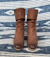 Elegante Damen Lederstiefel, Gr. 39