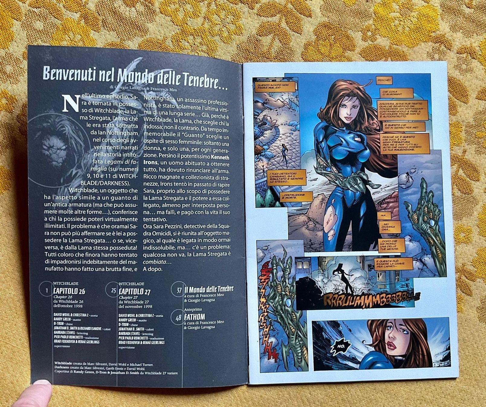 Fumetti: Witchblade  Heft Nr 21 von 1999 ITALIENISCH – Usato da Endingen venduto da nathan05 1