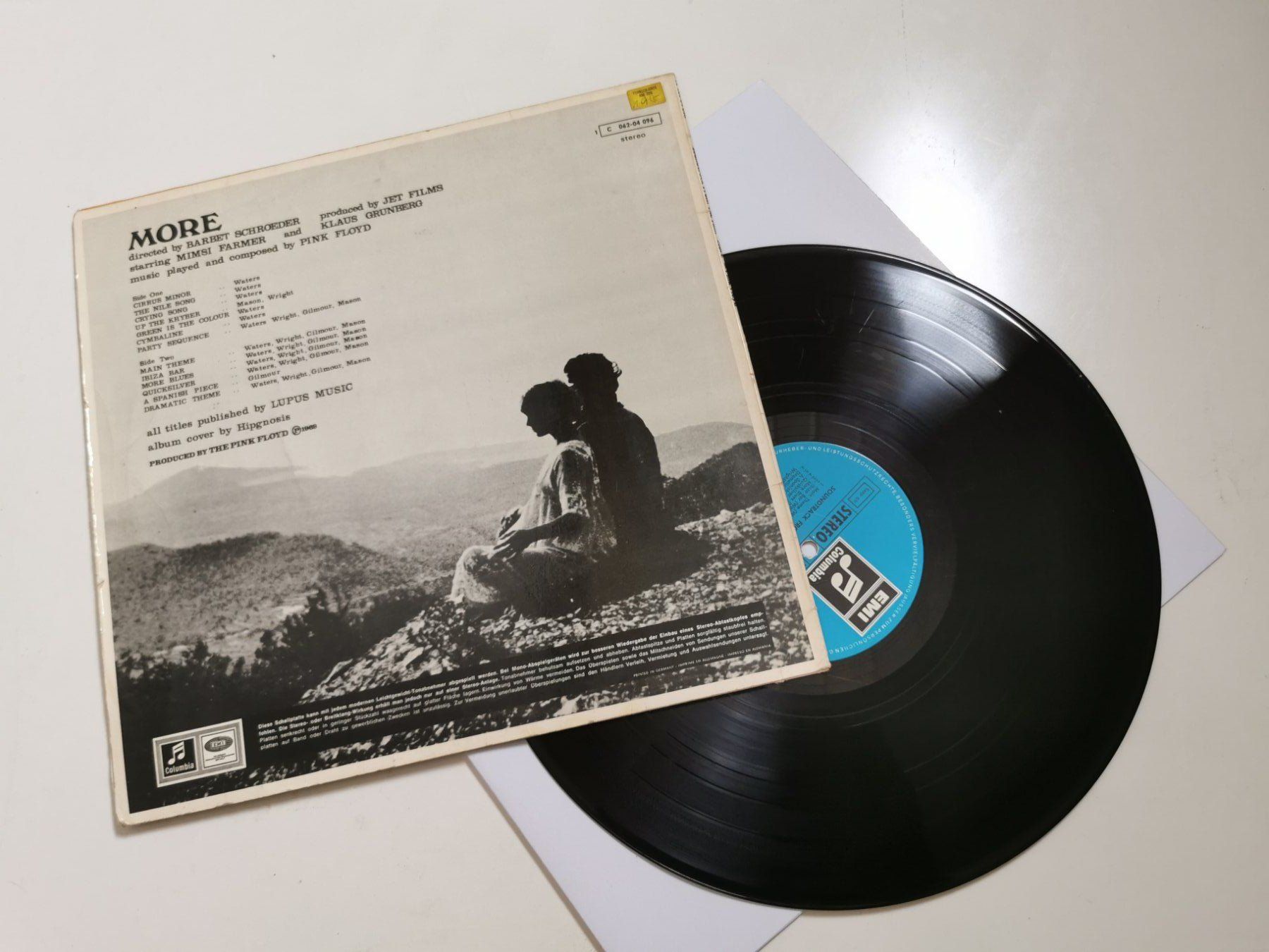 Dischi in vinile: PINK FLOYD - MORE – Usato da Grafenried venduto da House-of-Oldies 1