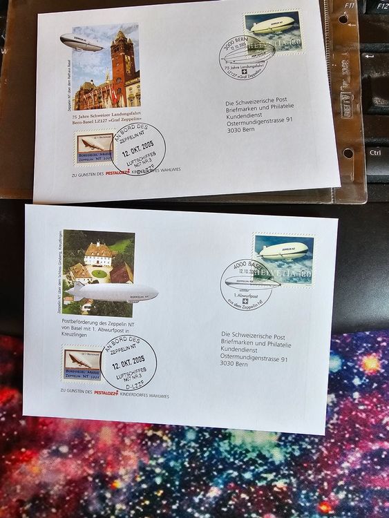 CH 2005 FLUGPOST ZEPPELIN (Gebraucht) in Dintikon für CHF 5 – mit ...