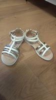 Geox Respira Kindersandalen weiss-gold Gr. 29