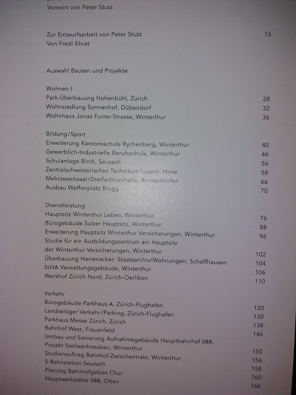 Libri: ARCHITEKTUR Peter Stutz - Monografien Schweizer Architekten – Usato da Welschenrohr venduto da Regool 2