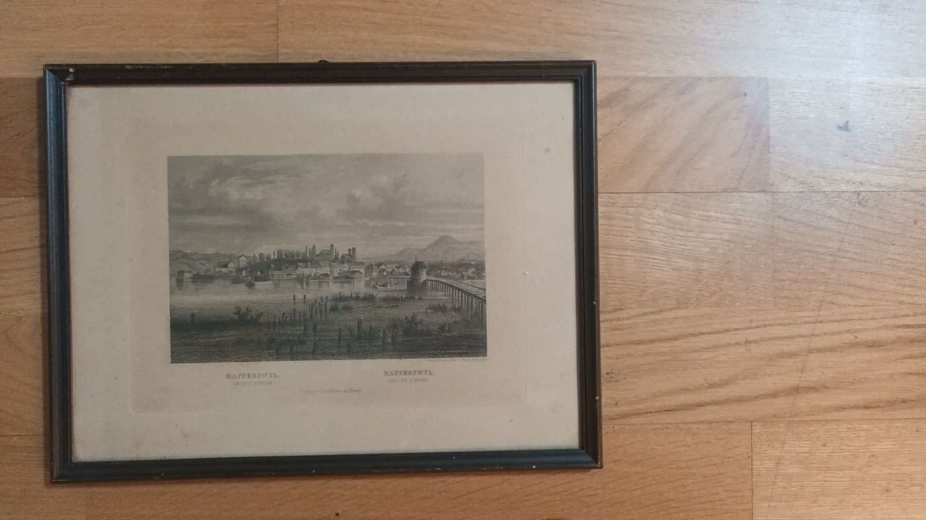 Gravures: Stich von Rapperswil – D'occasion à chur par erika025
