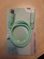 Neues 4-in-1 Ladekabel, USB-C, Iphone, Jede Kombination