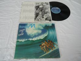 12" Vinyl rarität 80er - Boney M oceans of fantasy - Poster