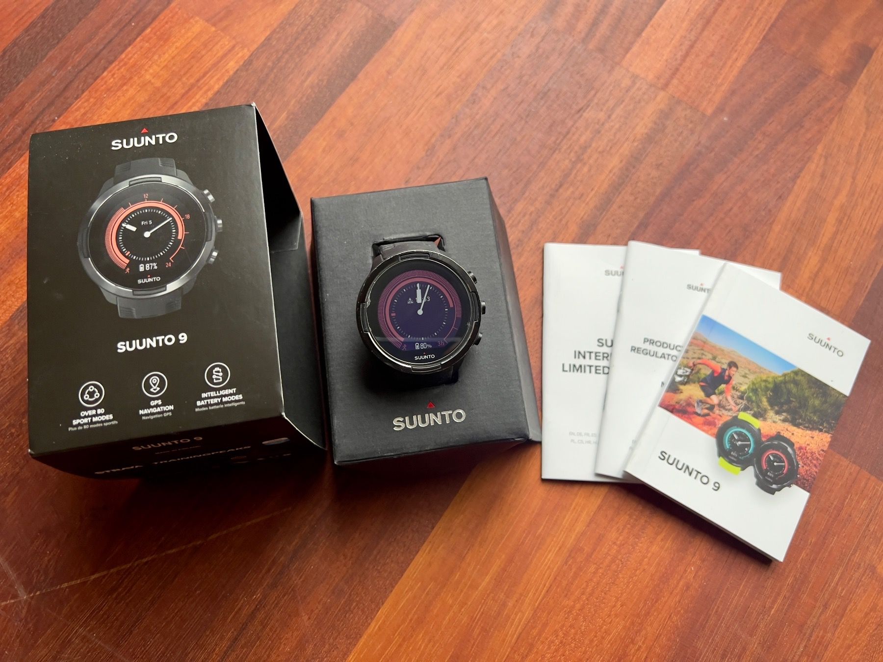 Suunto Smartwatch: Suunto 9 Baro Black – Gebraucht aus Oberwil-Lieli von  3